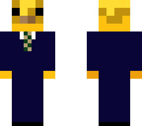 chicken in a suit