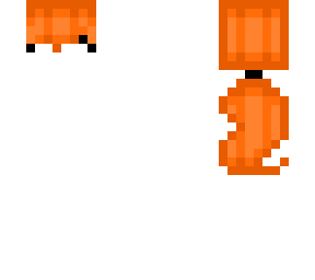 orange ponytail hb
