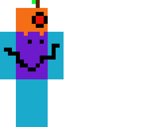 orange red eyed entity
