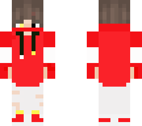 playboi red hoodie gamer boy skin