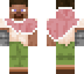 steve with pink cloak