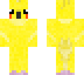 yellow cockatiel v2 (with a tail) *calopsita lutino*