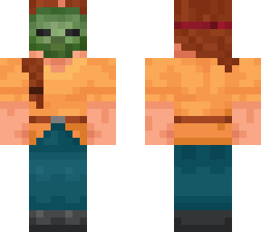ari w/ zombie mask