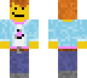 azure jacket and white shirt with music disc