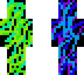 colour streaks