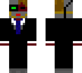 day 3 of posting my old skins: man in suit with robot head