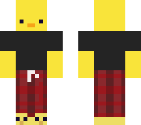 duck with pajamas