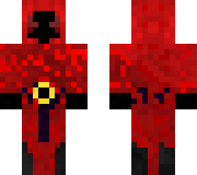 man in a red robe