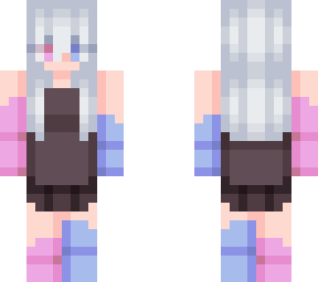pastel pink and blue girl