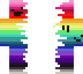 rainbow splatter
