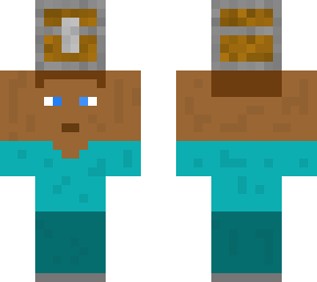steve holding a chest