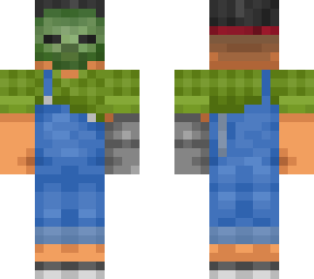 sunny w/ zombie mask