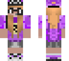 alondrissa streamer miercoles morado (qsmp) (recolor) original by: javiiivis