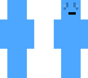 blue person