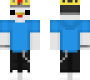 eric the chicken with a crown and a ruby