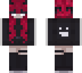 goth red hair