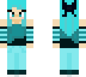 blue girl