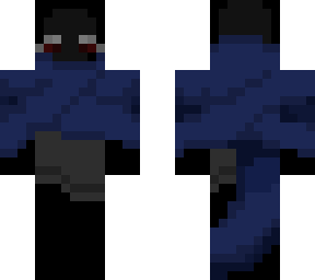 blue scarf shadow