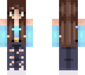 brown and blue
