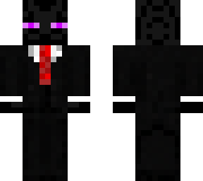 enderman with suit