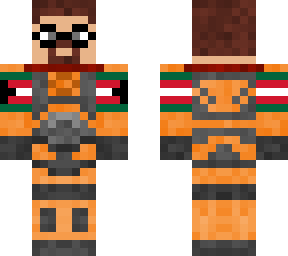 gordon freeman with removable h.e.v. suit, wearing "cariboo" amrbands