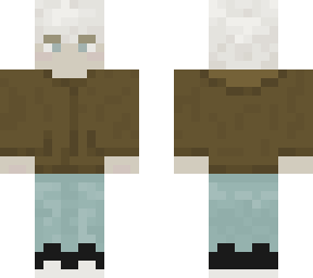 white hair guy