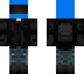 blue motorbiker (brodie)