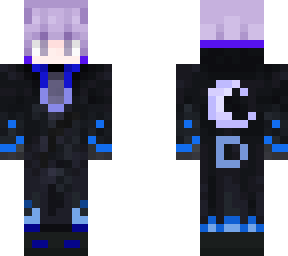 blue rappture purple hair