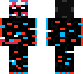 glitched with eyes