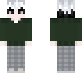 green sweater uniform