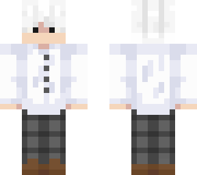 snowy white skin