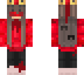 blindfolded queen (bloody)