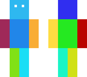 colorful person