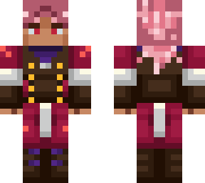 dio with pink hair and black