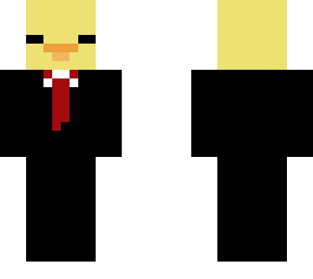 duck in a suit