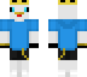 eric the chicken with the netherite crown summer version
