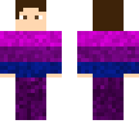 me in purple blue tie dye