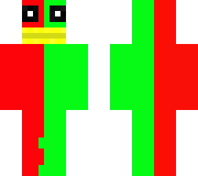 cluck gamer red and green chicken