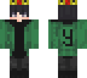 cool king boy green