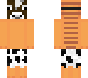 garfield cow print pants