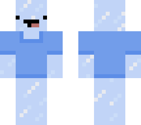 ice with clothes (it's my skin)