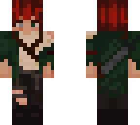 lost ones smp skin w/ scar