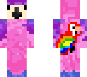 pink parrotx2