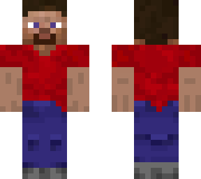 red shirt improved steve