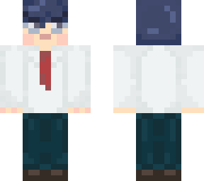 tenya iida (uniform, with glasses)