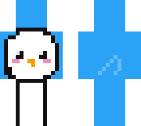 bird blue dream v2 (with cheeks) *bird skin like dream*