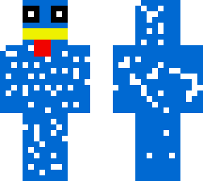 blue chickens with white spots