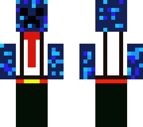 blue creeper in a suit