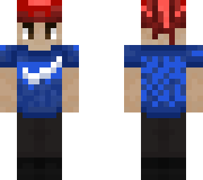 blue shirt kid