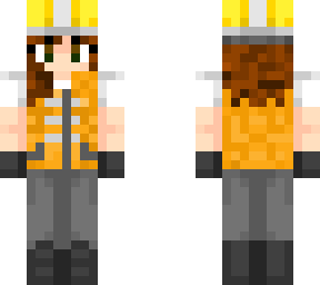 brown haired construction